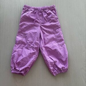 NWOT Kids Old Navy Lavender Cargo Pants Size 3T